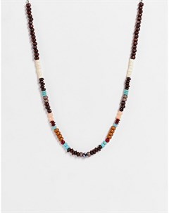 Ожерелье из бусин натуральных цветов Madein Madein.