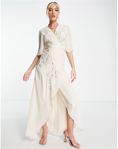 Свадебное платье цвета слоновой кости Bridal Leila Hope & ivy