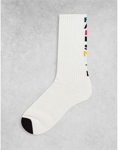 Белые носки с логотипом сзади Ps paul smith