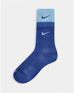 Синие двойные носки Everyday Cushioned Nike training