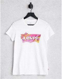 Белая футболка с логотипом Perfect Levi's®