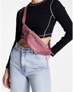 Розовато лиловая сумка кошелек на пояс Asos design