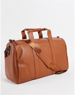 Кожаная спортивная сумка светло коричневого цвета Smith Canova Smith and canova