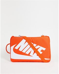 Сумка для обуви белого и оранжевого цветов Nike