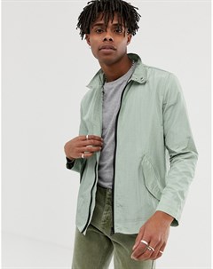 Легкая зеленая куртка Харрингтон Asos design