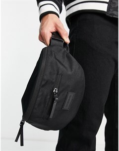 Черная сумка кошелек на пояс Consigned