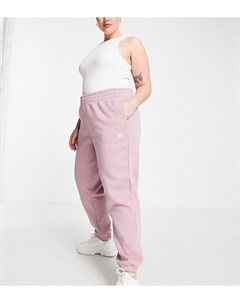 Розовато лиловые джоггеры Plus Essential Adidas originals