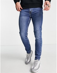 Голубые выбеленные суперзауженные джинсы 519 Levi's®