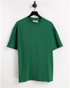Зеленая футболка Weekday