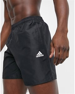 Черные спортивные шорты с логотипом нашивкой adidas Swim Adidas performance