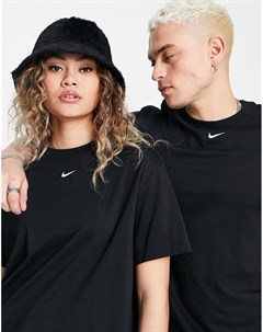 Черная oversized футболка в стиле унисекс Trend Nike