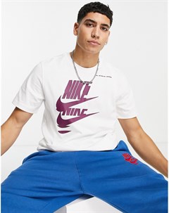 Белая футболка с логотипом Sport Essentials Multi Futura Nike