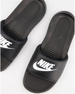 Черные шлепанцы Victori One Nike