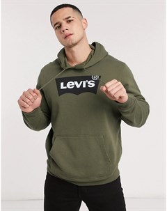Худи оливково зеленого цвета с логотипом Levi's®