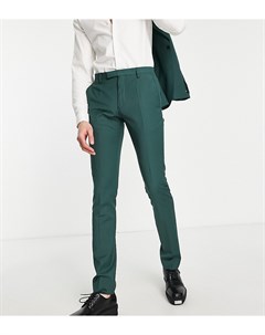 Брюки темно зеленого цвета Tall Twisted tailor
