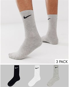 Набор носков разных цветов 3 пары Nike training