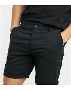 Черные облегающие шорты чиносы Asos design