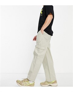 Светло бежевые брюки карго в утилитарном стиле 90 х Collusion