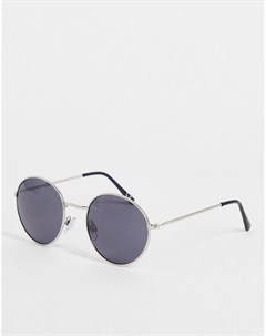 Серебристые солнцезащитные очки Glitz Glam Vans