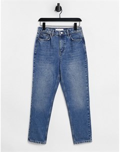 Синие джинсы в винтажном стиле Topshop