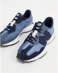 Голубые кроссовки 327 New balance