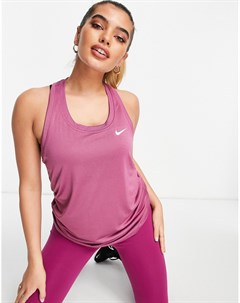 Розовая майка борцовка Dri FIT Nike training