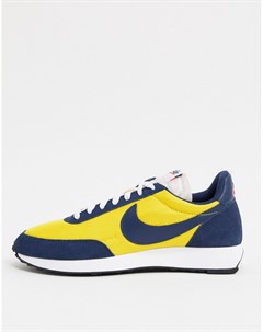 Желто синие кроссовки Tailwind 79 Nike