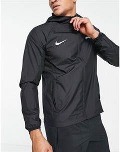 Черная водонепроницаемая куртка F C Libero Dri FIT Nike football