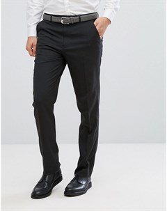 Темно серые узкие брюки Asos design
