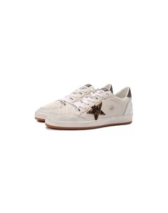 Кожаные кеды Ball Star Golden goose deluxe brand