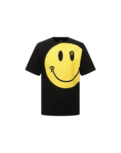 Хлопковая футболка x Smiley Raf simons