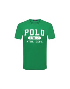 Хлопковая футболка Polo ralph lauren
