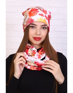 Комплект женский шапка и шарф снуд iv83603 56 58 Грандсток