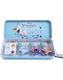 Frozen Игровой набор детской декоративной косметики для ногтей в пенале Markwins