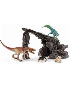 Набор Пещера динозавров игровой набор фигурок Schleich