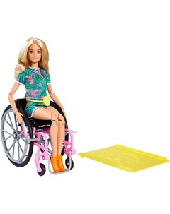 Кукла в инвалидном кресле Barbie