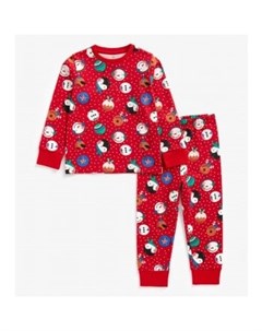 Пижама Новогодняя красный Mothercare