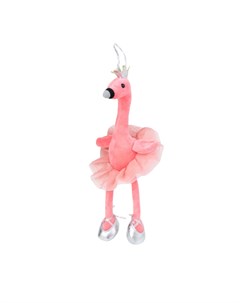 Мягкая игрушка Подушка Фламинго балерина 35 см Kawaii factory