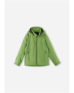 Куртка из материала Softshell Kuopio Зеленая Reima