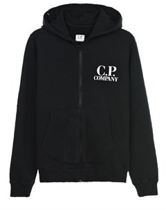 Черная спортивная куртка с логотипом C.p. company