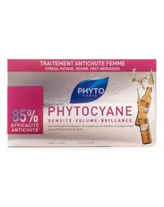Сыворотка против выпадения волос Phytocyane 12х7 5 мл Phytosolba