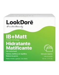 Гель крем для лица IB Matt Moisturizing Mattifying 50 мл Lookdore