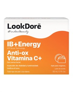 Крем флюид для лица IB Energy Anti Ox Vitamin C 50 мл Lookdore