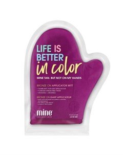 Варежка аппликатор Life Is Better In Color Minetan