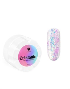 Гель для дизайна Cristallin 03 Прозрачный кристалл Adricoco