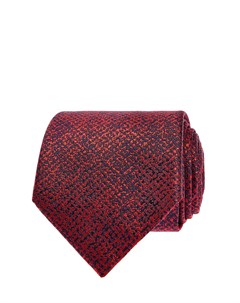 Шелковый галстук ручной работы с 3D эффектом Canali
