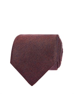 Шелковый галстук с принтом в жаккардовой технике Canali