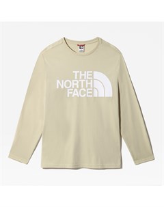 Мужская классическая футболка с длинным рукавом The north face