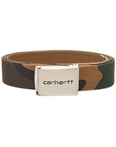Ремень Clip Belt Chrome Camo Laurel 2022 Carhartt wip