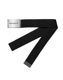 Ремень Clip Belt Chrome Black 2022 Carhartt wip